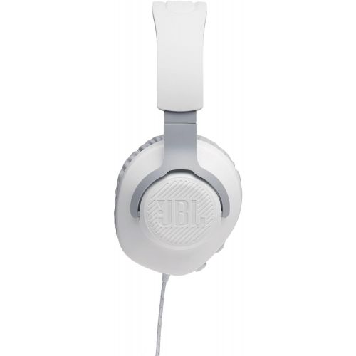 제이비엘 JBL Quantum 100 - Wired Over-Ear Gaming Headphones - White