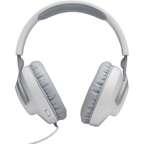 제이비엘 JBL Quantum 100 - Wired Over-Ear Gaming Headphones - White