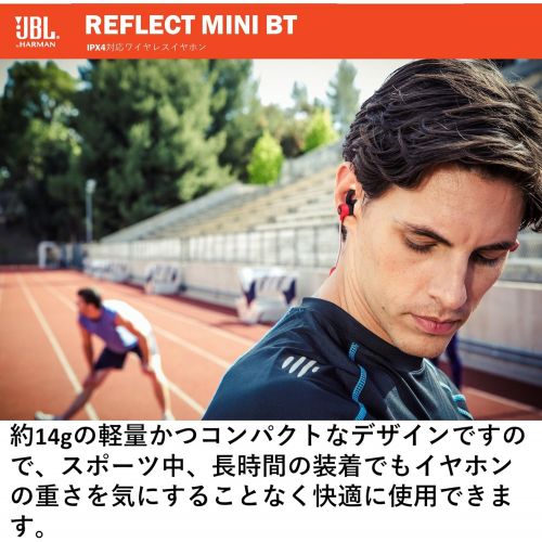 제이비엘 JBL Black Reflect Mini Bluetooth in-Ear Sport Headphones