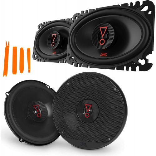 제이비엘 JBL Stage3 Bundle 1-Pair Stage3 627AM 6.5 2-Way Speakers + 1-Pair Stage3 6427AM 4x6 2-Way Speakers