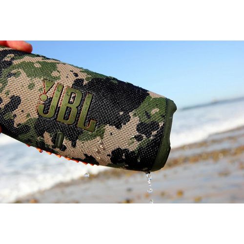 제이비엘 JBL Charge 5 - Portable Bluetooth Speaker with IP67 Waterproof and USB Charge out - Squad