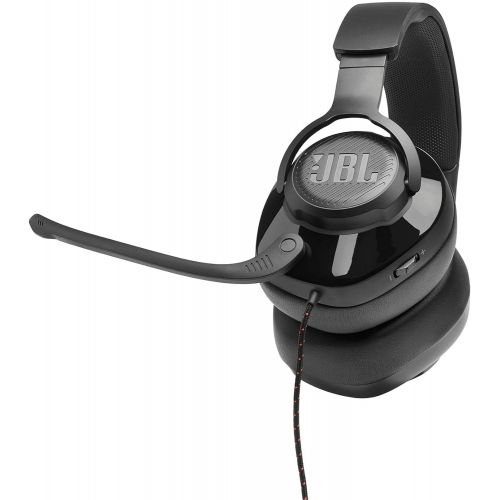 제이비엘 JBL Quantum 300 - Wired Over-Ear Gaming Headphones with JBL Quantum Engine Software - Black