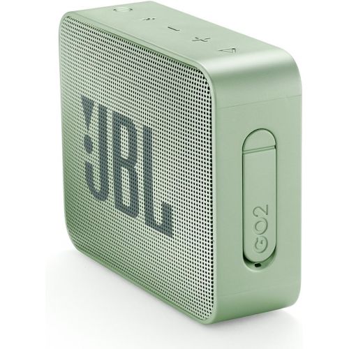 제이비엘 JBLJBLGO2GMT Go 2 Portable Bluetooth, Mint, 4.3 x 4.5 x 1.5