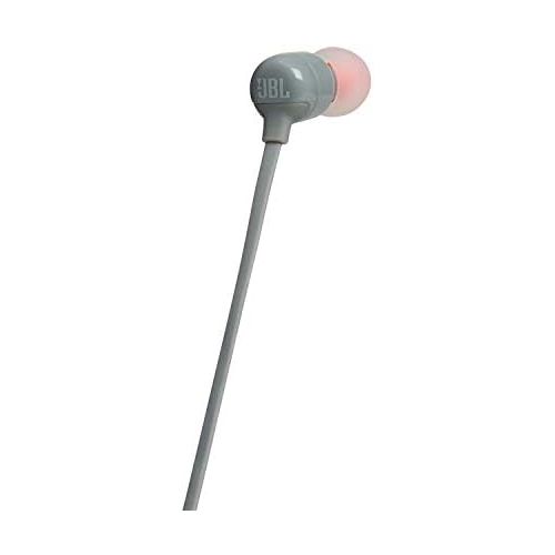 제이비엘 JBL T110BT Wireless in-Ear Headphones Three-Button Remote Microphone (Gray)