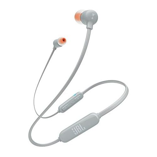 제이비엘 JBL T110BT Wireless in-Ear Headphones Three-Button Remote Microphone (Gray)