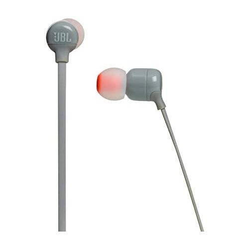 제이비엘 JBL T110BT Wireless in-Ear Headphones Three-Button Remote Microphone (Gray)