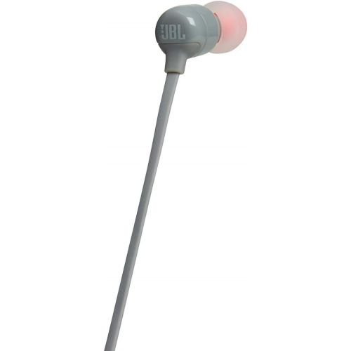 제이비엘 JBL T110BT Wireless in-Ear Headphones Three-Button Remote Microphone (Gray)