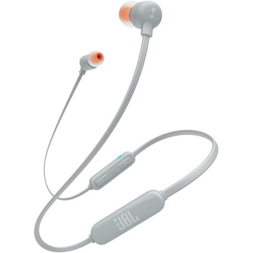 제이비엘 JBL T110BT Wireless in-Ear Headphones Three-Button Remote Microphone (Gray)