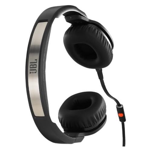 제이비엘 JBL J55i High-Performance On-Ear Headphones with JBL Drivers, Rotatable Ear-Cups and Microphone - Black