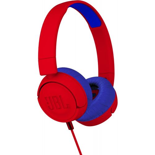 제이비엘 JBL JR300 Kids On-Ear Bluetooth Headphones - Red