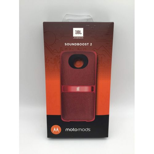 제이비엘 JBL SoundBoost 2 MotoMods Speaker for Moto Z - Red