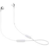 JBL Tune 215 - Bluetooth Wireless in-Ear Headphones with 3-Button Mic/Remote and Flat Cable - White