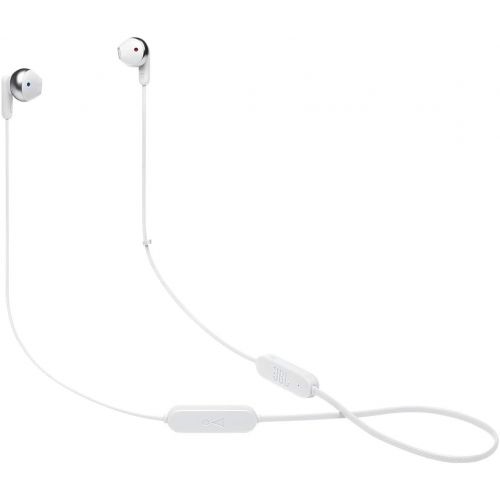 제이비엘 JBL Tune 215 - Bluetooth Wireless in-Ear Headphones with 3-Button Mic/Remote and Flat Cable - White