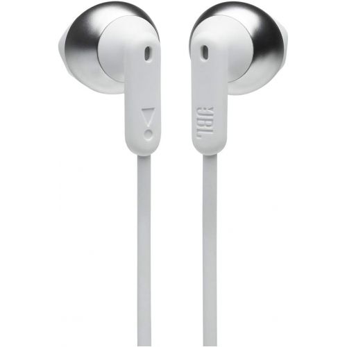 제이비엘 JBL Tune 215 - Bluetooth Wireless in-Ear Headphones with 3-Button Mic/Remote and Flat Cable - White