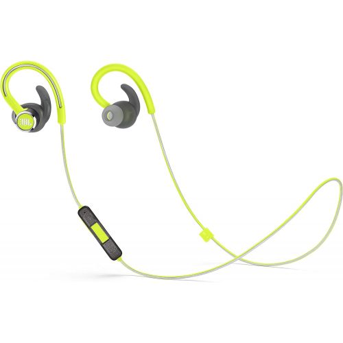 제이비엘 JBL Reflect Contour 2 Wireless Sport in-Ear Headphones with Three-Button Remote and Microphone - Green