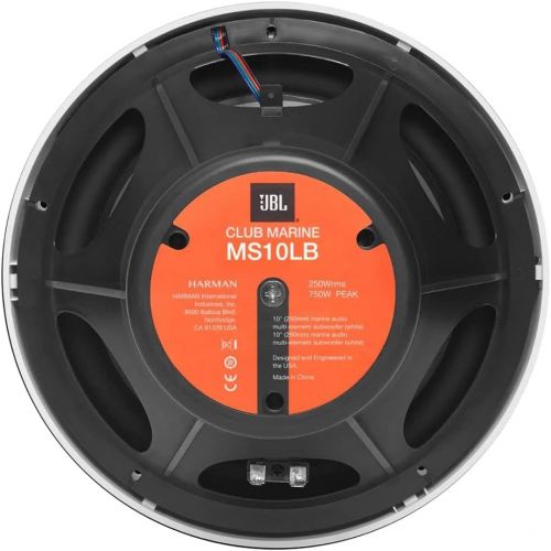 제이비엘 JBL 10-inch SUB BLKRGB 750W, Black