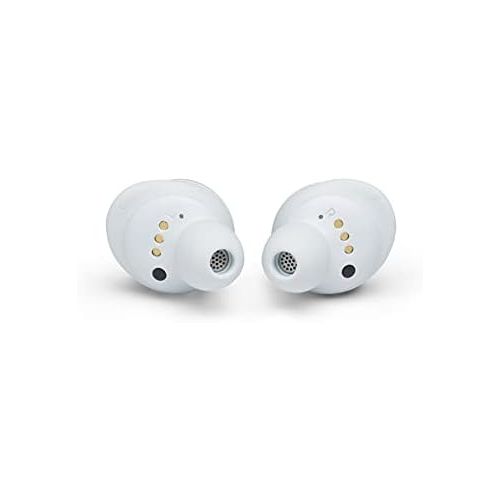 제이비엘 JBL Live Free NC+ - True Wireless in-Ear Noise Cancelling Bluetooth Headphones with Active Noise Cancelling, Microphone, Up to 21H Battery, Wireless Charging (White)