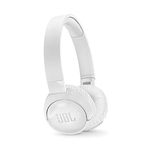 제이비엘 JBL Tune 600BTNC Wireless On-Ear Active Noise-Cancelling Headphone Bundle with gSport Deluxe Travel Case (White)