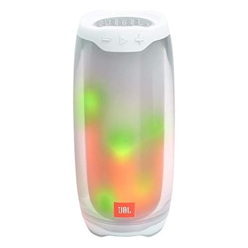 제이비엘 JBL Pulse 4 Wireless Bluetooth IPX7 Waterproof Speaker Pair Bundle - White