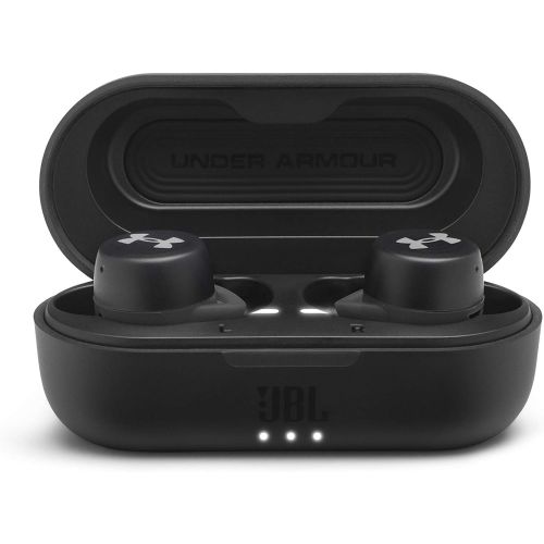 제이비엘 JBL Under Armour True Wireless Streak: Ultra-Compact in-Ear Sport Headphones - Black (UAJBLSTREAKBLKAM)