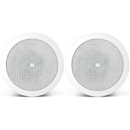JBL Professional 24CT Micro 4.5-Inch Background/ForegroundCeiling Speaker, White, Sold as Pair