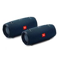 JBL Xtreme 2 Portable Wireless Bluetooth Speakers - Pair (Blue)