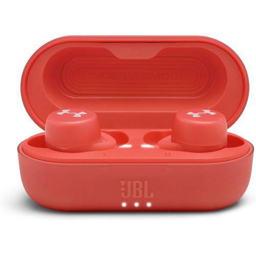 제이비엘 JBL Under Armour True Wireless Streak: Ultra-Compact in-Ear Sport Headphones - Red (UAJBLSTREAKREDAM)