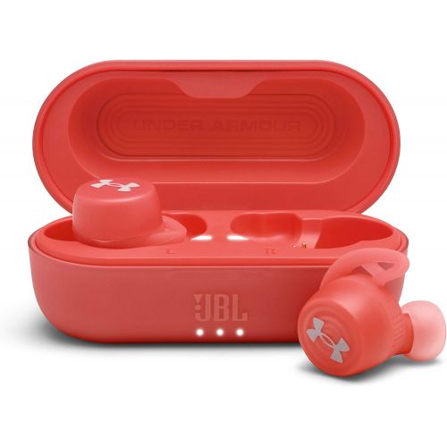 제이비엘 JBL Under Armour True Wireless Streak: Ultra-Compact in-Ear Sport Headphones - Red (UAJBLSTREAKREDAM)