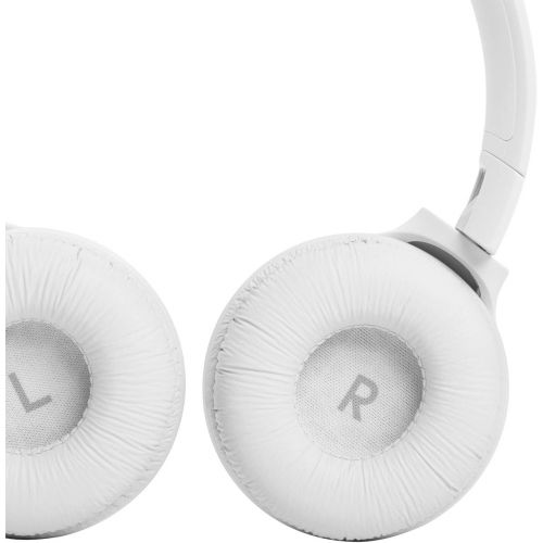 제이비엘 JBL Tune 510BT: Wireless On-Ear Headphones with Purebass Sound - White