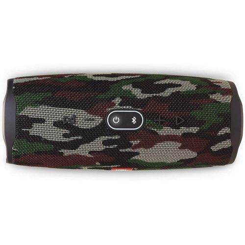 제이비엘 JBL Charge 4 Portable Waterproof Wireless Bluetooth Speaker Bundle with USB Bluetooth Adapter - Camouflage