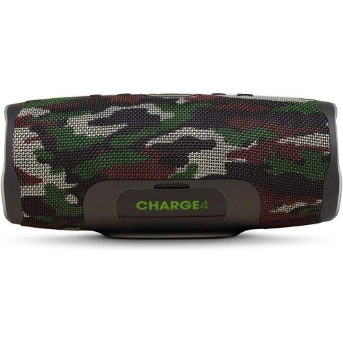 제이비엘 JBL Charge 4 Portable Waterproof Wireless Bluetooth Speaker Bundle with USB Bluetooth Adapter - Camouflage