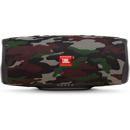 제이비엘 JBL Charge 4 Portable Waterproof Wireless Bluetooth Speaker Bundle with USB Bluetooth Adapter - Camouflage