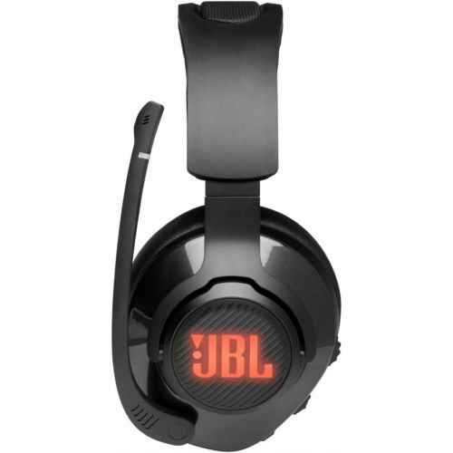 제이비엘 JBL Quantum 400 Wired Over-Ear Gaming Headphones with USB (Black) Bundle (3 Items)