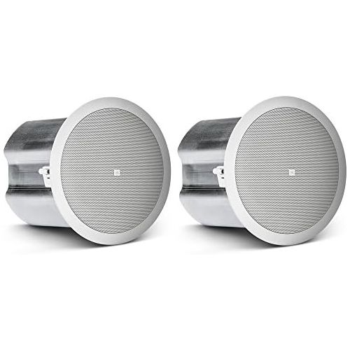 제이비엘 JBL Professional Control 16C/T Two-Way 6.5-Inch Coaxial Ceiling Loudspeaker, White, Sold as Pair