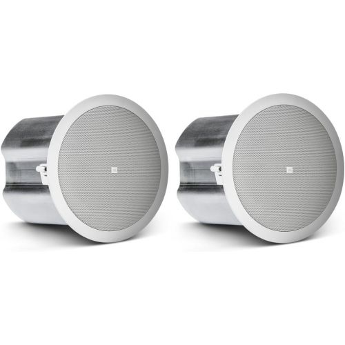 제이비엘 JBL Professional Control 16C/T Two-Way 6.5-Inch Coaxial Ceiling Loudspeaker, White, Sold as Pair