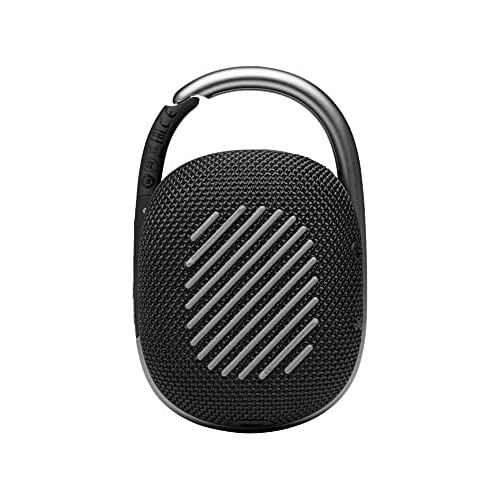 제이비엘 JBL Clip 4: Portable Speaker with Bluetooth, Built-in Battery, Waterproof and Dustproof Feature - Black (JBLCLIP4BLKAM)