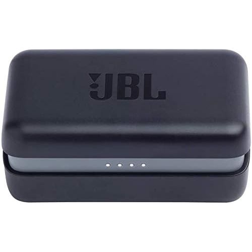 제이비엘 JBL Endurance Peak in-Ear Waterproof Sport Headphones Bundle with Plush Carry Case (Black)