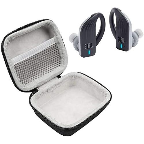 제이비엘 JBL Endurance Peak in-Ear Waterproof Sport Headphones Bundle with Plush Carry Case (Black)