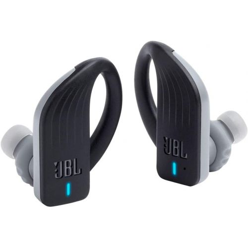 제이비엘 JBL Endurance Peak in-Ear Waterproof Sport Headphones Bundle with Plush Carry Case (Black)