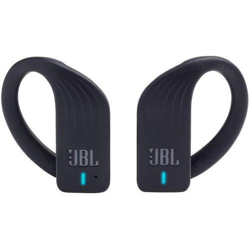 제이비엘 JBL Endurance Peak in-Ear Waterproof Sport Headphones Bundle with Plush Carry Case (Black)