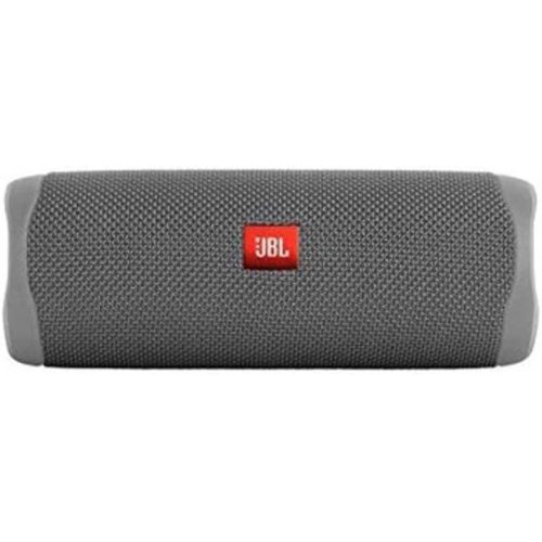 제이비엘 JBL Flip 5 Waterproof Portable Wireless Bluetooth Speaker Bundle with Hardshell Protective Case - Grey