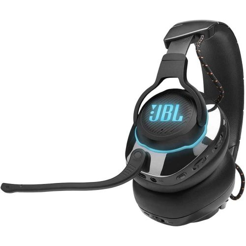 제이비엘 JBL Quantum 800 - Wireless Over-Ear Performance Gaming Headset with Active Noise Cancelling and Bluetooth 5.0 - Black