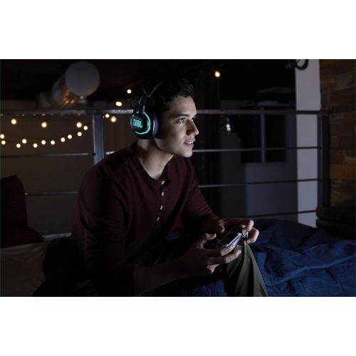 제이비엘 JBL Quantum 800 - Wireless Over-Ear Performance Gaming Headset with Active Noise Cancelling and Bluetooth 5.0 - Black