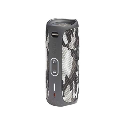 제이비엘 JBL FLIP 5 Portable Speaker IPX7 Waterproof Bundle with gSport Limited Edition Carbon Fiber Case (Black Camo)