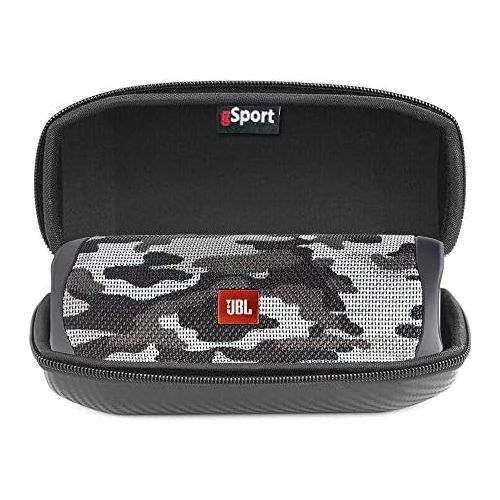 제이비엘 JBL FLIP 5 Portable Speaker IPX7 Waterproof Bundle with gSport Limited Edition Carbon Fiber Case (Black Camo)