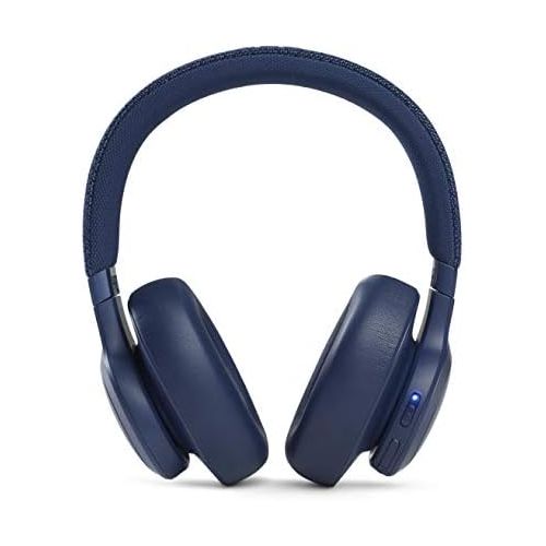 제이비엘 JBL Live 660NC - Wireless Over-Ear Noise Cancelling Headphones with Long Lasting Battery and Voice Assistant - Blue