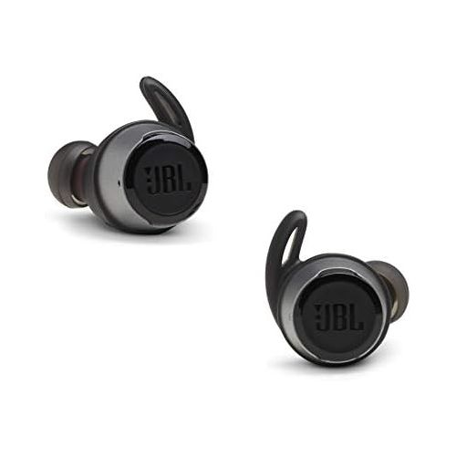 제이비엘 JBL REFLECT FLOW - True Wireless Earbuds, bluetooth sport headphones with microphone, Waterproof, up to 30 hours battery, charging case and quick charge (black)