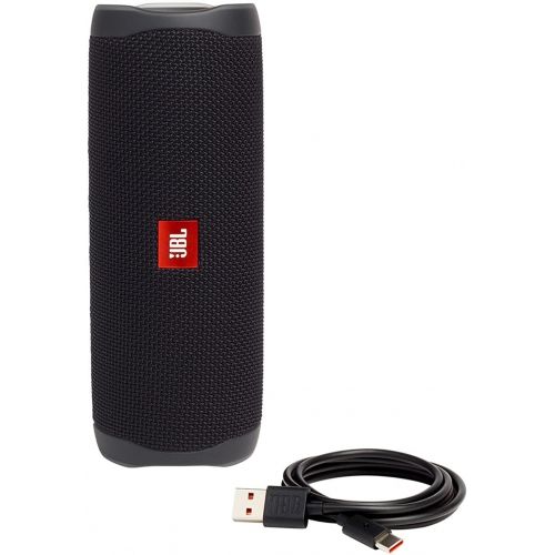제이비엘 JBL JBLFLIP5BLKAM FLIP 5 Waterproof Portable Bluetooth Speaker,Black