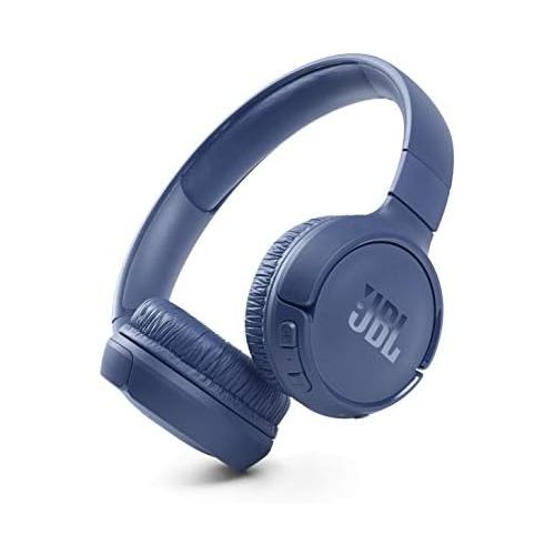 제이비엘 JBL Tune 510BT: Wireless On-Ear Headphones with Purebass Sound - Blue