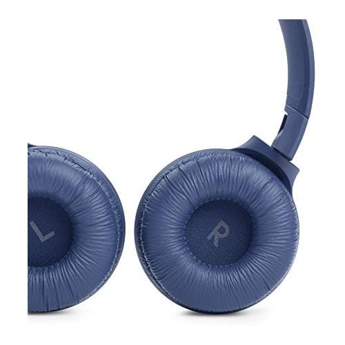 제이비엘 JBL Tune 510BT: Wireless On-Ear Headphones with Purebass Sound - Blue